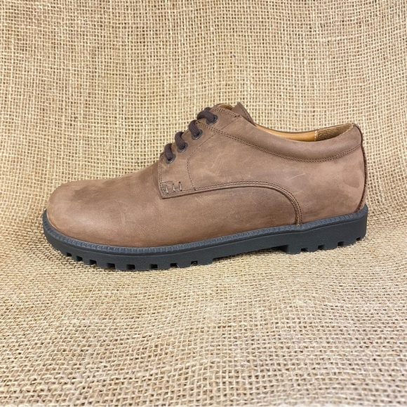 Birkenstock Sandals  Oxfords  Shoes Brown Leather Lace Up Wo. Sz 9 Men's Size 7 - Picture 2 of 11